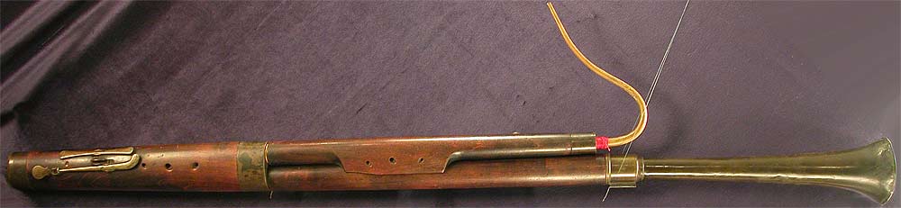 Early Musical Instruments, antique Bassoon by Thomas Key